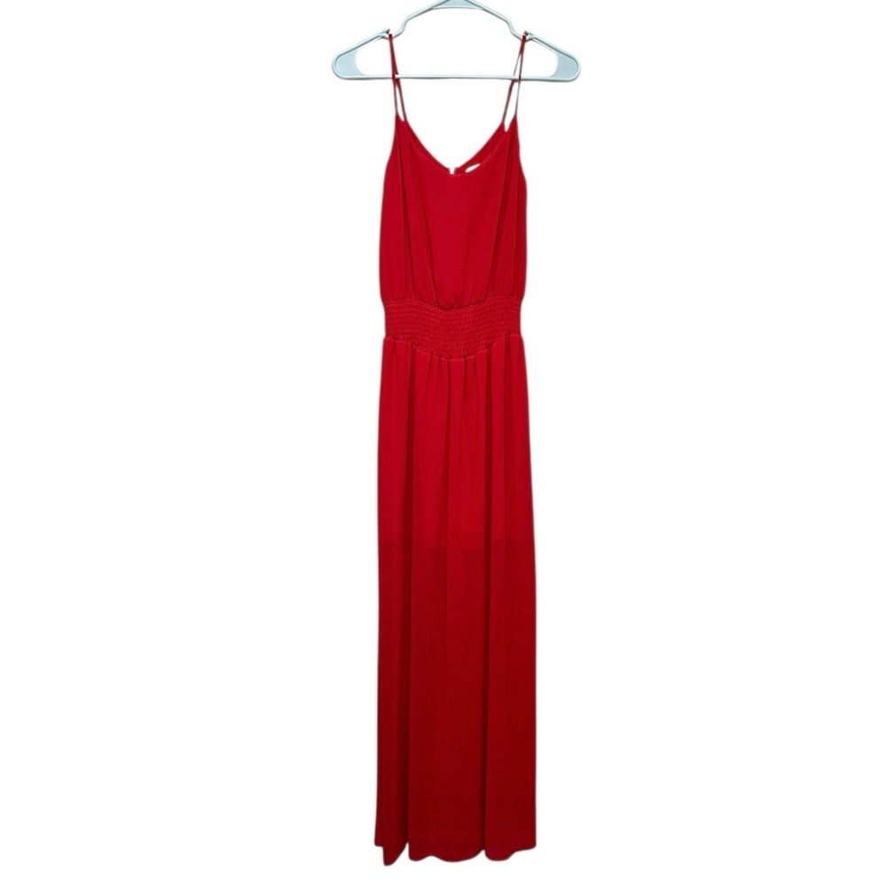 Naked Zebra Red Maxi Dress NWOT